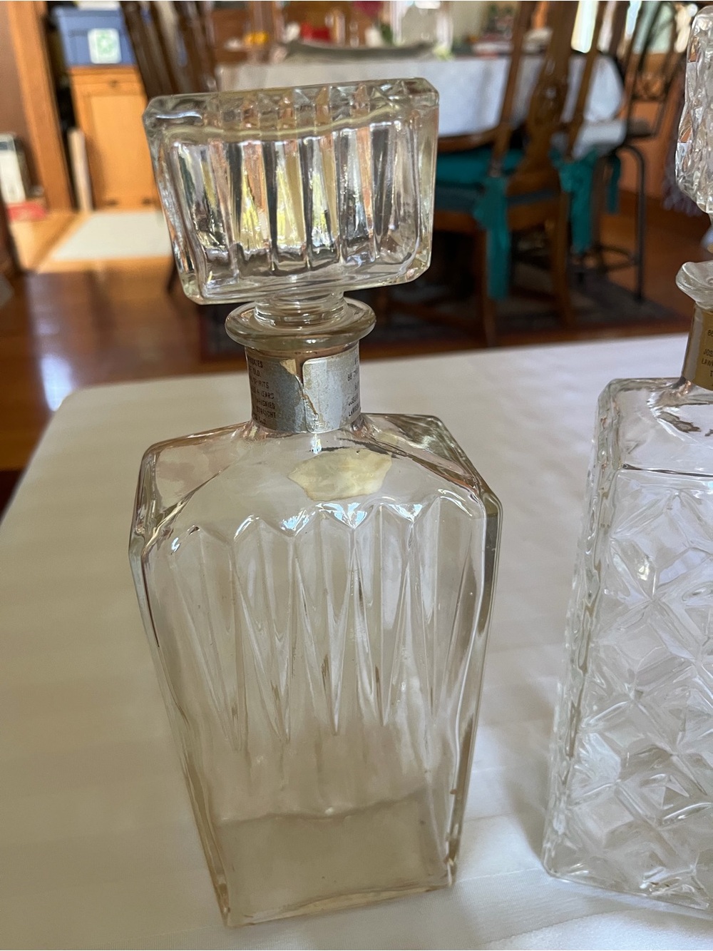 Three vintage Seagram bottles … $16.00 ship 4 lbs - Picture 5 of 5